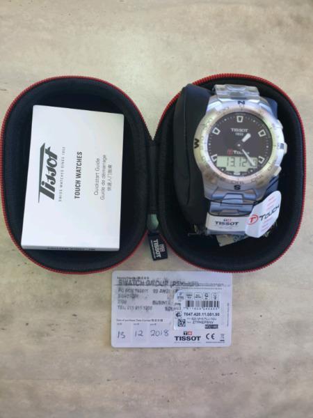 Tissot T touch watch-brand new