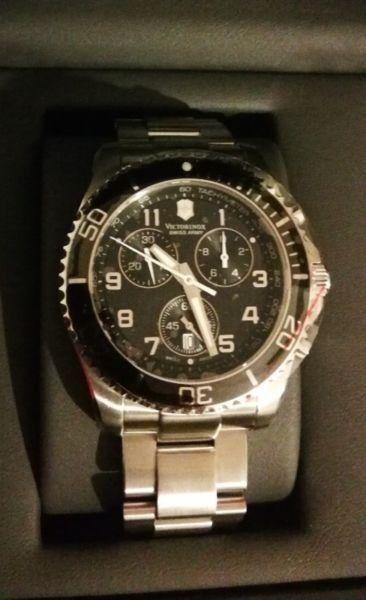 Victorinox Mens Maverick Chronograph Watch (241432) Brand New!