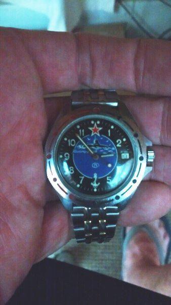 VOSTOK KOMANDIRSKIE SUBMARINER NAVY Military U-boat USSR Russian watc