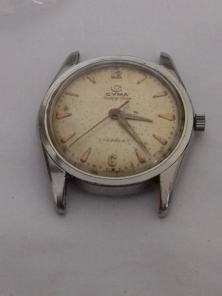 Cyma Navystar Cymaflex 1950s gents watch