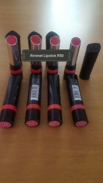 Rimmel and Yardley lipstick