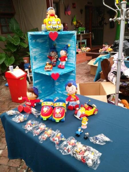 Variety of collectible Noddy toys
