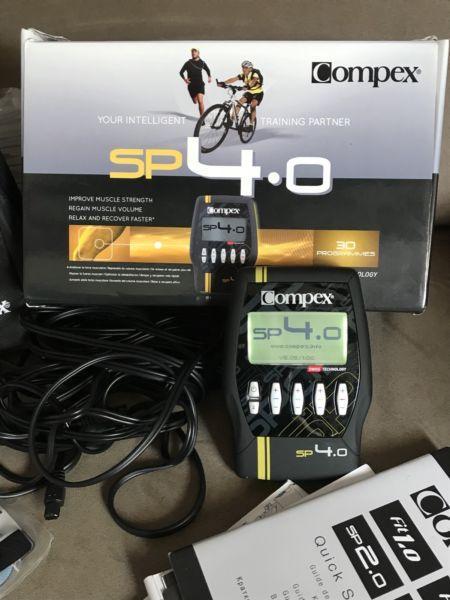 Compex SP4 , with box , all accessories, as new