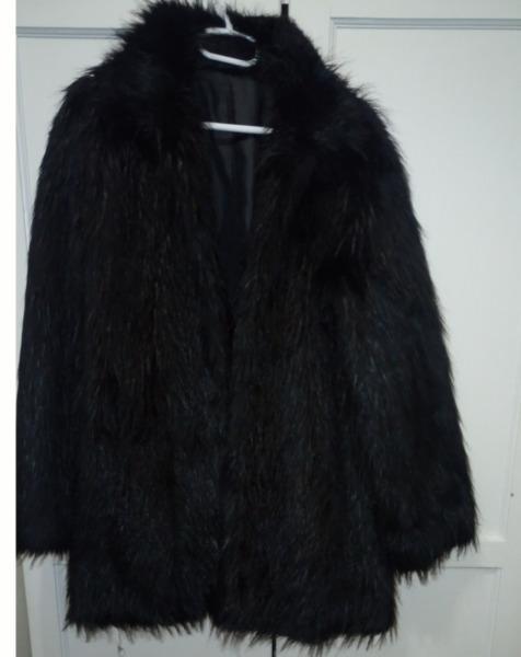 Knee Length Fur Coat worn once