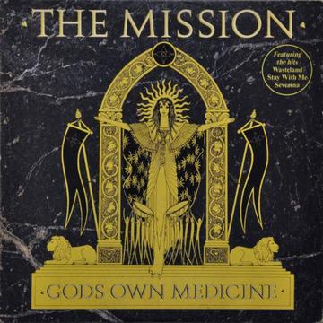 Classic Rock Vinyl record / LP (The Mission - God's Own Medicine)