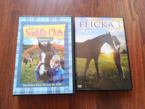 Horse movies - Flicka 3, The Saddle Club season 1 DVD