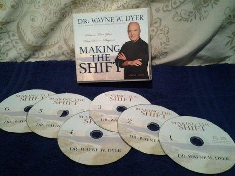 AUDIO CD SET - 6 CDs - MAKING THE SHIFT - LIVE SEMINAR - DR. WAYNE DYER - NEW