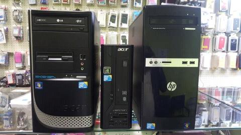 Hp & Acer Core2duo Desktop PCs r1000
