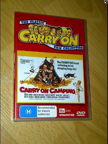 THE CLASSIC CARRY ON CAMPING - NEW DVD - SID JAMES & KENNETH WILLIAMS
