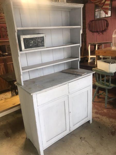 Funky antique dresser as is yours to paint!