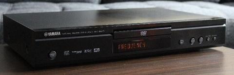 Yamaha's high performance cd player including DVD+RW/+R, VCD and MP3 playback