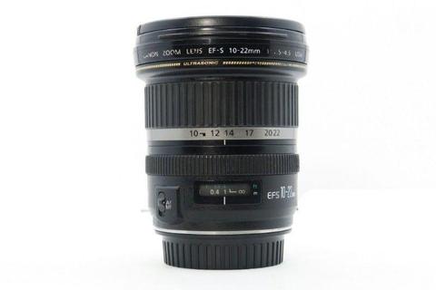 CANON EF-S 10-22MM F/3.5-4.5 USM LENS