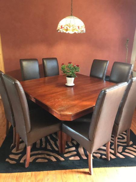 Mahogany Dining Room Suite For Sale
