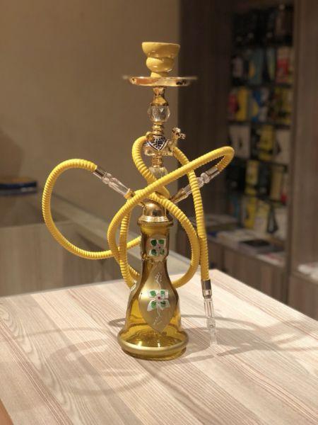 Arabian Style Hooka Golden