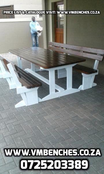 WOODEN QUALITY BENCHES, FOR A FULL PRICE LIST PLEASE visit --- WWW.VMBENCHES.CO.ZA