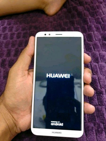 2018 Modal Huawei Y7 with finger Print