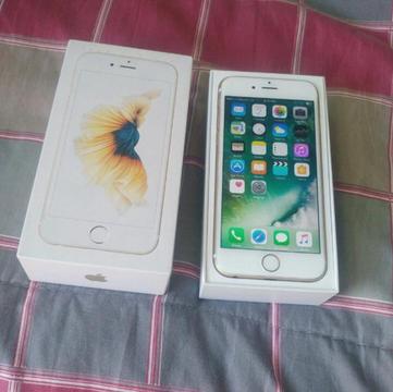 IPhone 6S 128GB Gold with box and accessories