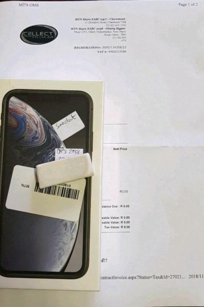 Sealed Apple Iphone xr - Brand new