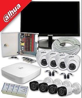 DIY 8 CHANNEL COMBO KIT - SECURITY CCTV CAMERAS