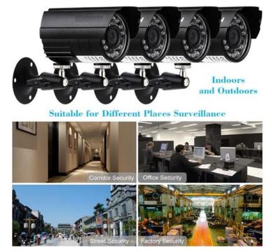 New Full HD CCTV Camera Security Kit + DVR