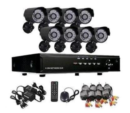 **ON SPECIAL** 8 Channel CCTV Full Camera Security Kit + DVR