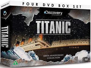 TITANIC -100th Anniversary Collection (Gift Set) 4 DVD BOX SET - ANATOMY DISCOVERY CHANNEL