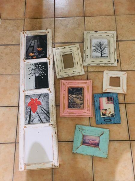 Rustic picture frames