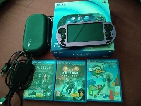 Ps vita with lots of extras for sale