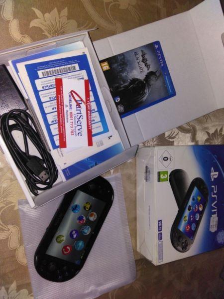 PS vita . New condition .R2200.00 Opened to test