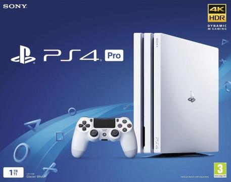 PlayStation 4 Pro 1TB Console - Glacier White - brand new