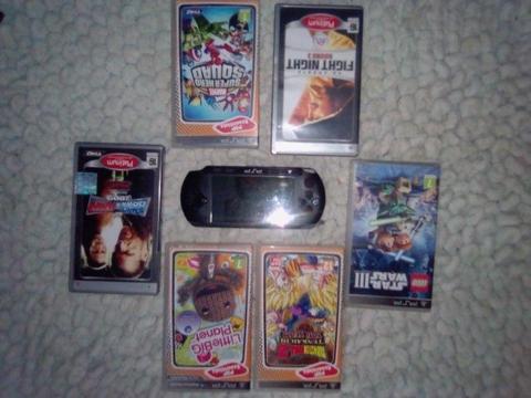 Urgent sale! PSP with games