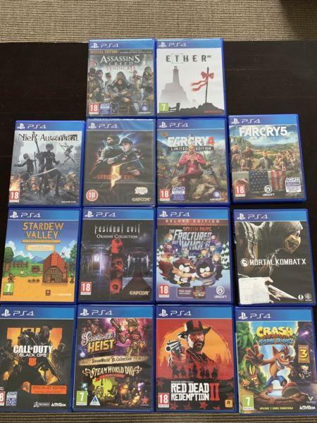 Various PS4 Games