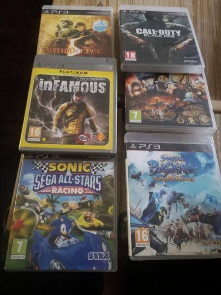 PS3 plus games for sale