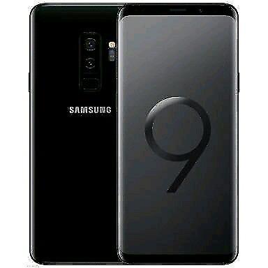 SAMSUNG GALAXY S9 PLUS 128GB MIDNIGHT BLACK IN THE BOX ( TRADE INS WELCOME)