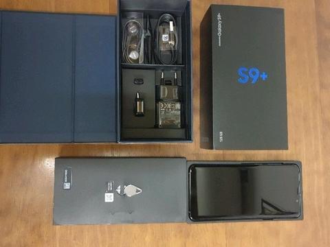 New Samsung Galaxy S9+ 128 Gb 6 Gb Ram Coral Blue + Proof of Purchase With