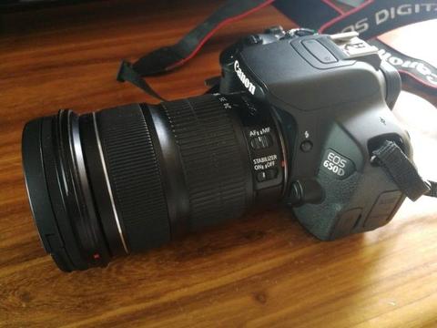 Canon 650d DSLR for sale