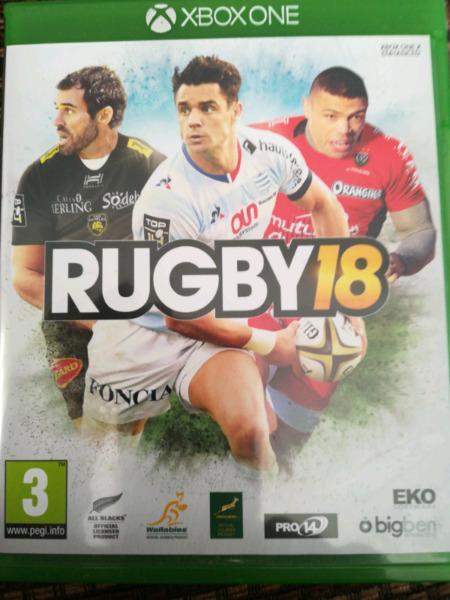 Rugby 2018 brand new Xbox one