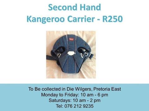 Second Hand Kangaroo Baby Carrier