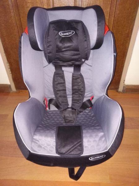 Bambino car and booster seat