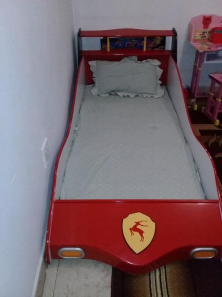 Kids Ferrari bed urgent sale