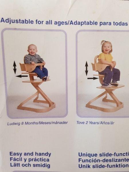 Svan of Sweden baby chair