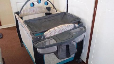 Camp cott and accessories