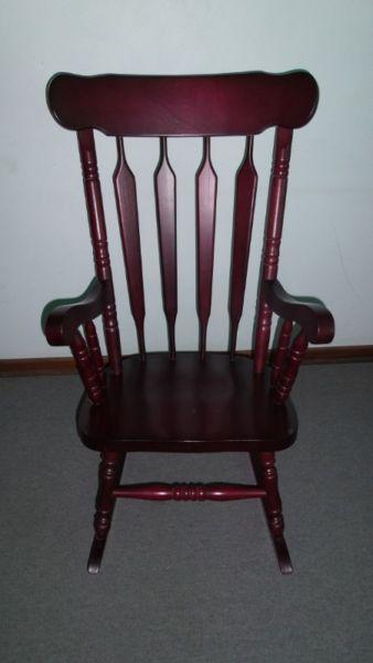 Mahogany Wooden Rocking chair
