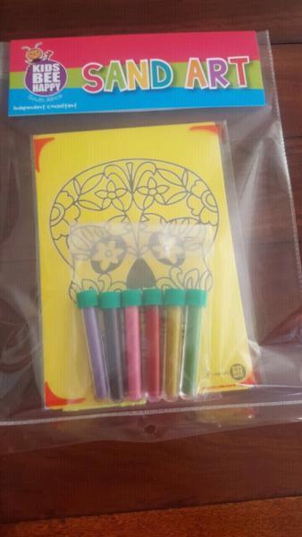 Sand art sets they are a bit smaller ones