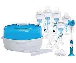 Baby & Infant Microwave Steam Steriliser for bottles, parts, nipples, dummies, mugs, etc. BRAND NEW