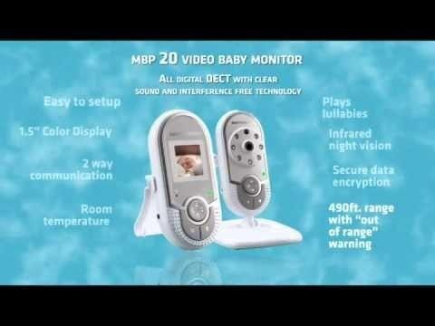Motorola Elderly or Baby or Pet Digital Video Monitor MBP20