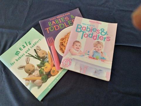 Recipe books for Babies and Toddlers