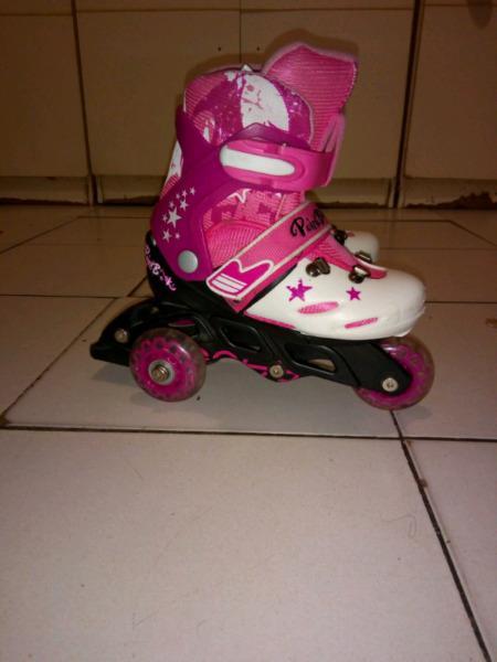 Girls Point breaker Roller blades size 10-13