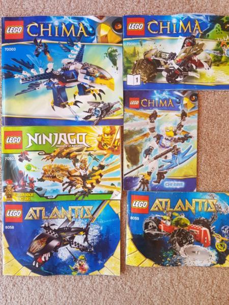 Lego Chima Ninjago Atlantis combo