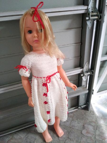 Old collectible Walking doll